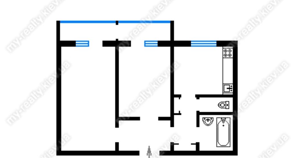 Продам 2к квартиру в Буче Тарасівська 10Б