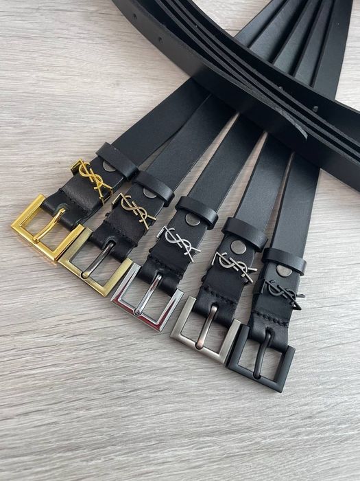 Ремни кожаные Yves Sant Lauren женские