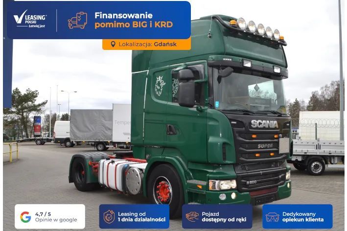 Scania S 500  GDAŃSK[14696] Tempomat, CR19 Topline, ogrzewanie pstojowe, FV 23% VAT.
