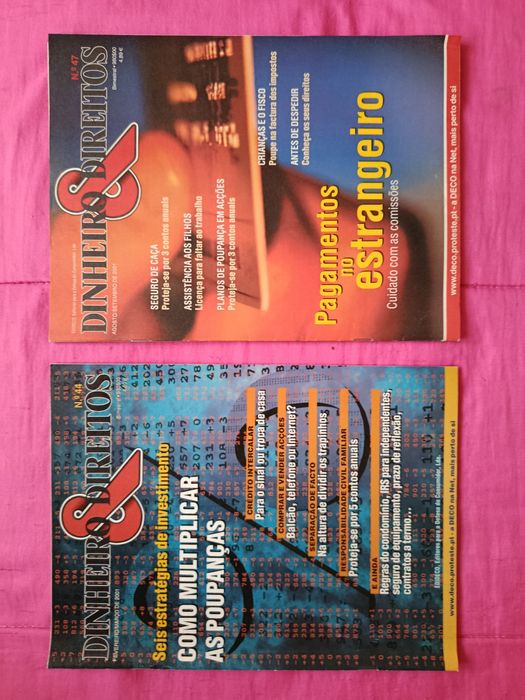 15 revistas DINHEIRO & DIREITOS