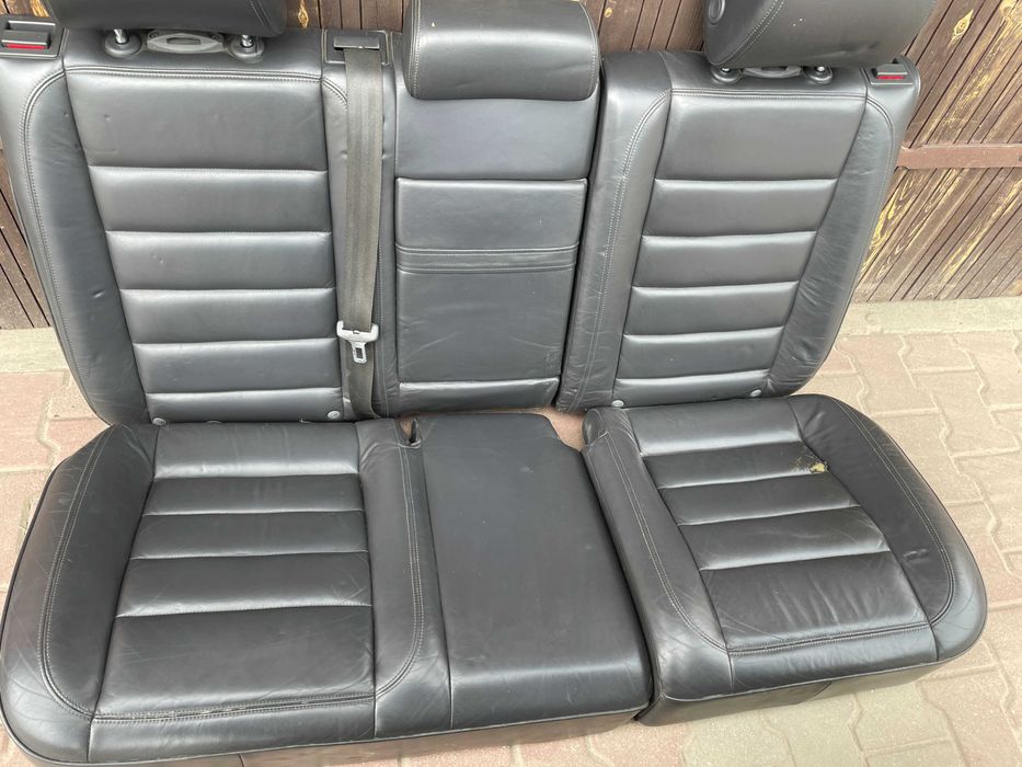 Fotele Volkswagen Touareg 7L skóra boczki kanapa