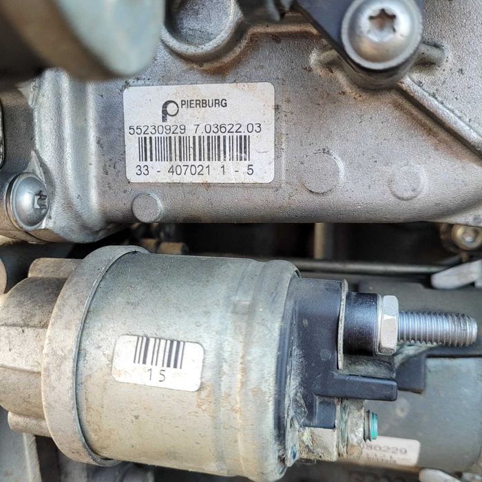 Silnik Fiat Fiorino Qubo 1.3 JTDm 263A2000 Kompletny Uszkodzony.