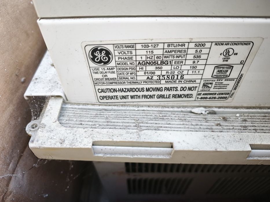 Klimatyzator okienny general electric
