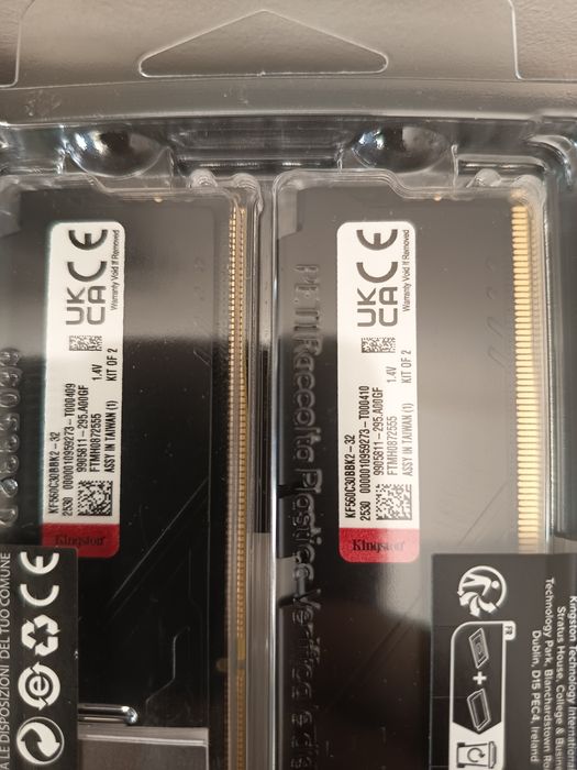 Memórias RAM DDR5 KF560C30BBK2-32 (2x16Gb)