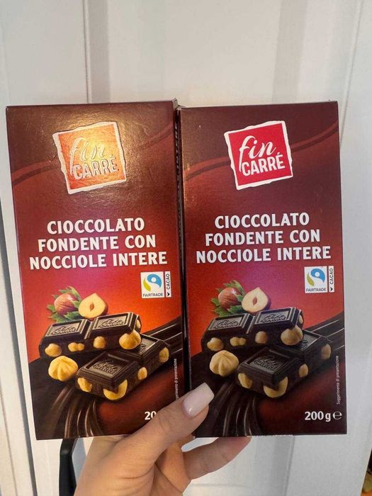Темный Шоколад с Лесными Орехами Fin Carre, 200 г