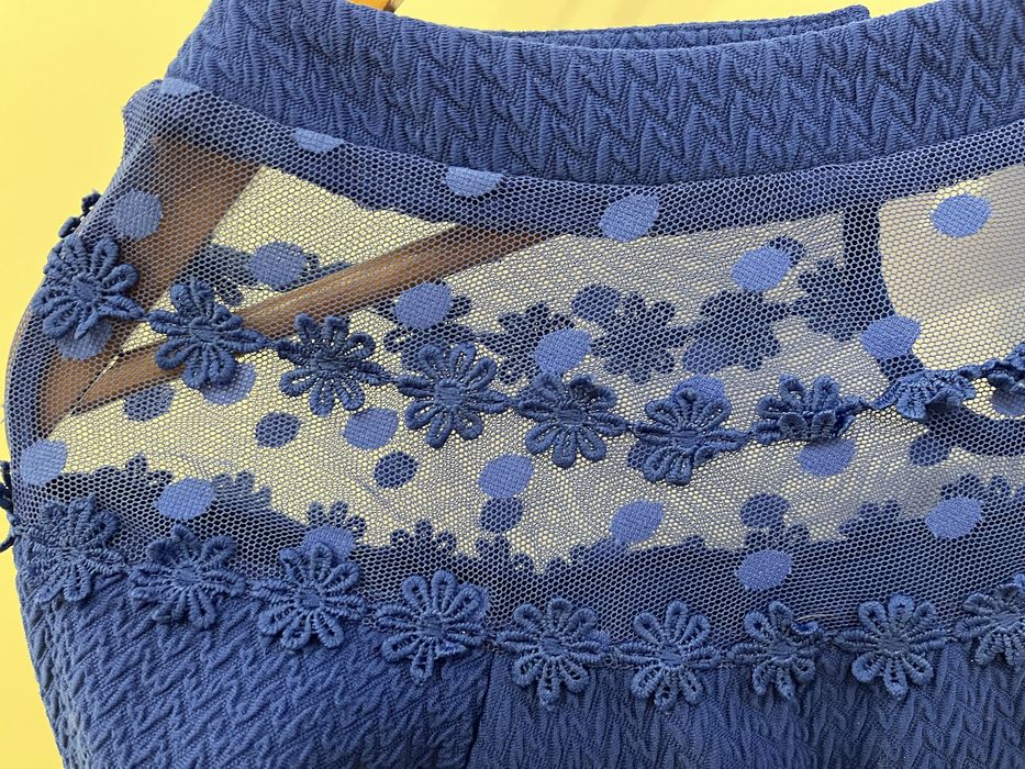 Camisola azul, senhora, M