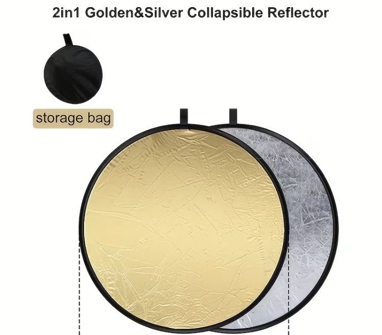 80 см 2-в-1 відбивач світла для фото та відеозйомки рефлектор