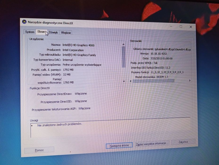 Laptop Toshiba satellite c55 core i3 4GB RAM 750GB Dysk
