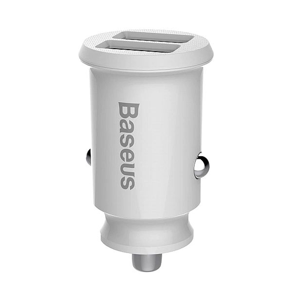 Mini ładowarka Baseus Grain Car Charger CCALL-ML02 samochodowa 2x USB-
