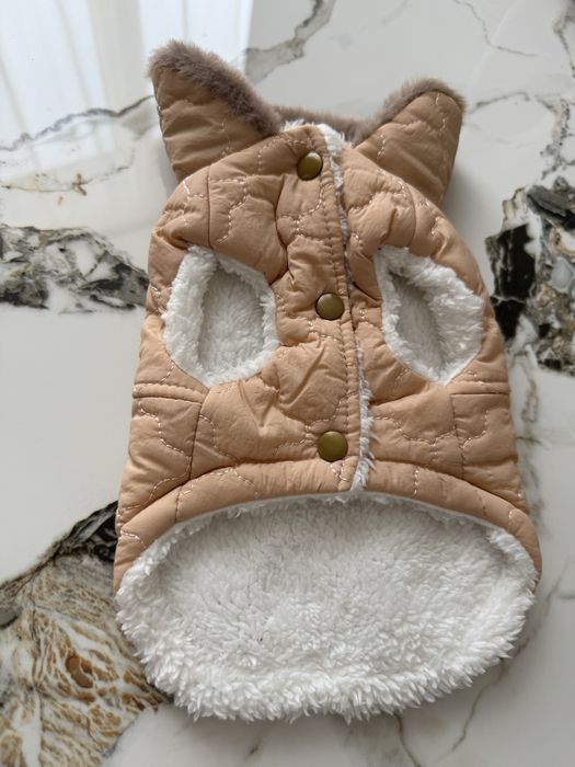 Жилетка бежева для собачки