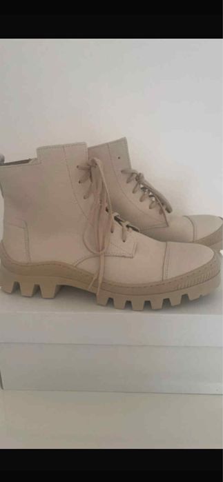 Nowe workery ze skóry naturalnej okazja