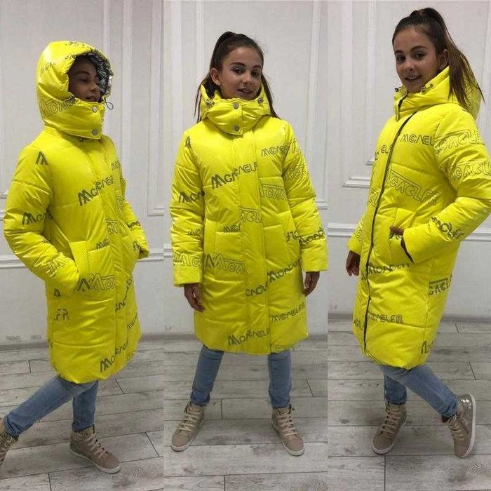 Пуховик для дівчинки, 158 см