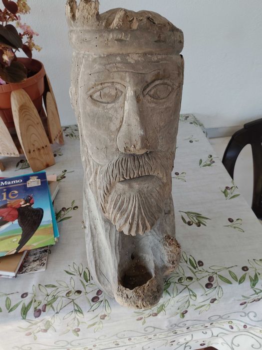 Piękna stara rzezba