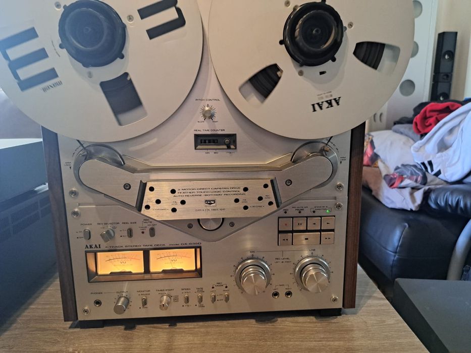 Akai GX-635D magnetofon szpulowy, sprawny.