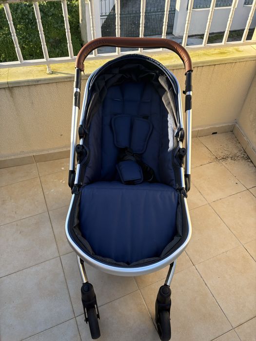 Carrinho de bebé duo Pierre Cardin Oliver azul