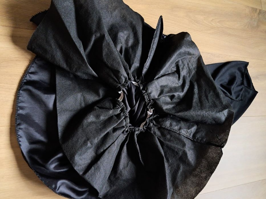 Batman batwoman batgirl sukienka + peleryna strój przebranie 98