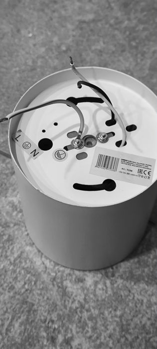 Luminex 7236 oprawa sufitowa Downlight round white