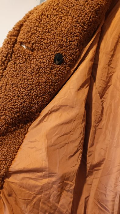 Futro płaszcz zimowy L