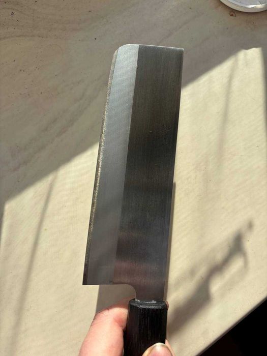 Nóż japoński nakiri 16,5 cm - Gihei stal HAP - 40