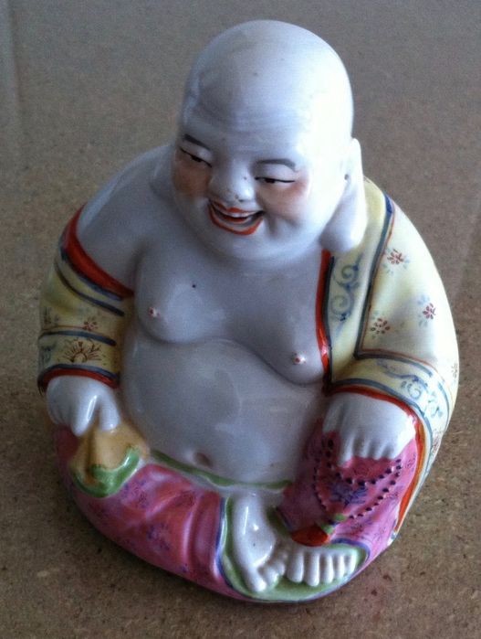 Ceramic Buddha Figure, 16 cm64550691350019121