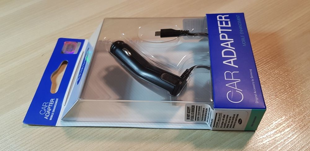 Ładowarka samochodowa Samsung złącze micro USB (oryginał).