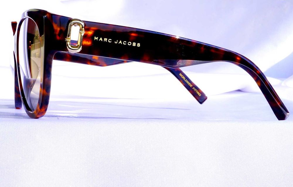 Okulary Marc Jacobs MARC 181S 086HA bursztynowe polaryzacja ray ban
