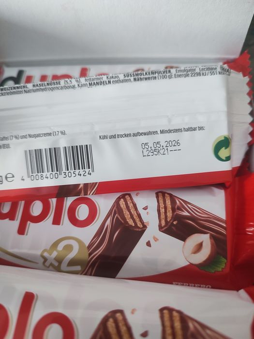 Baton wafelek Duplo 2x