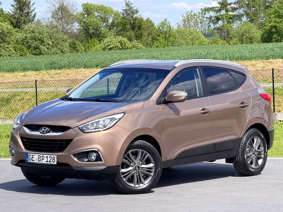 Hyundai ix35 1.7 CRDI TYLKO 107TYŚ.KM JAK NOWY SKÓRA NAVI Kamera Pdc Full Aso
