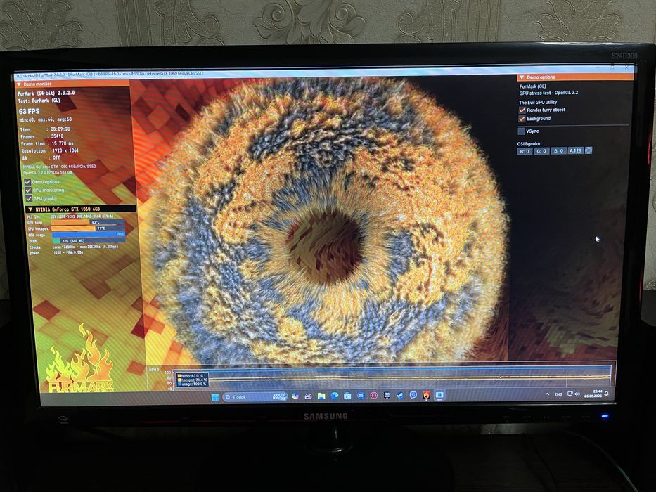 Gtx 1060/6 gb asus rog strix