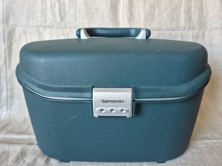 kuferek Samsonite, zielony