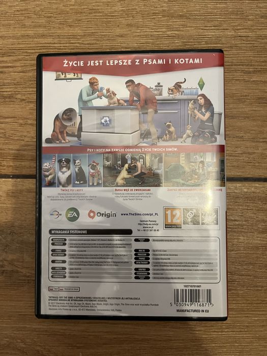 The Sims 4 Psy i Koty kod użyty
