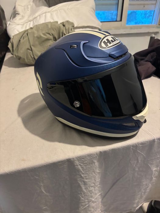 Capacete de mota hjc