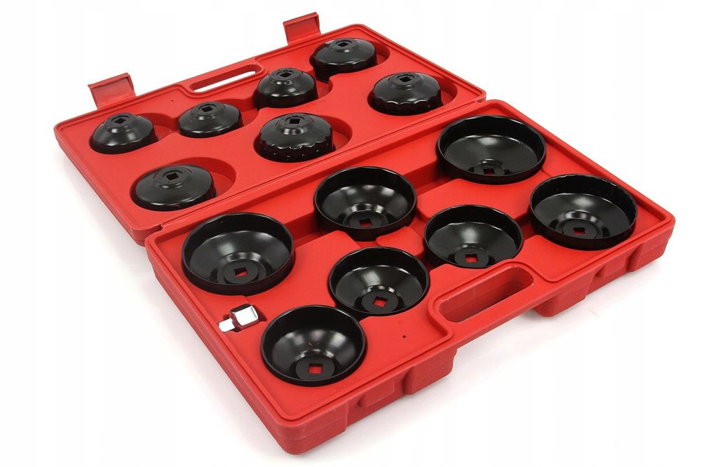 Klucze Nasadki Do Odkręcania Filtrów Oleju 15El.