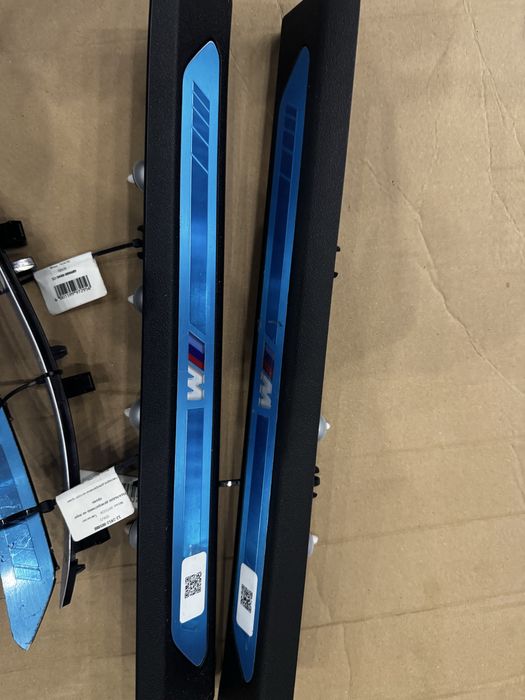 Накладки на пороги BMW G01 G02 X3 X4