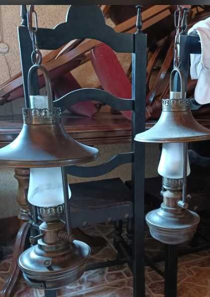Vários candeeiros vintage425233268175677441