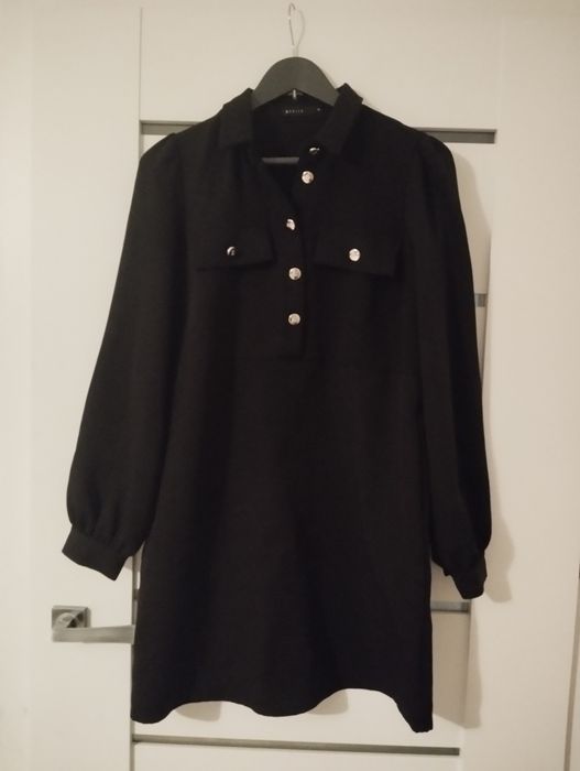 Sukienka czarna Mohito, r. 36. Stan, jak nowa.