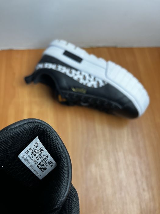 Кроссовки Puma Mayze Wild размер 38 оригинал высокие чёрные кожа пума