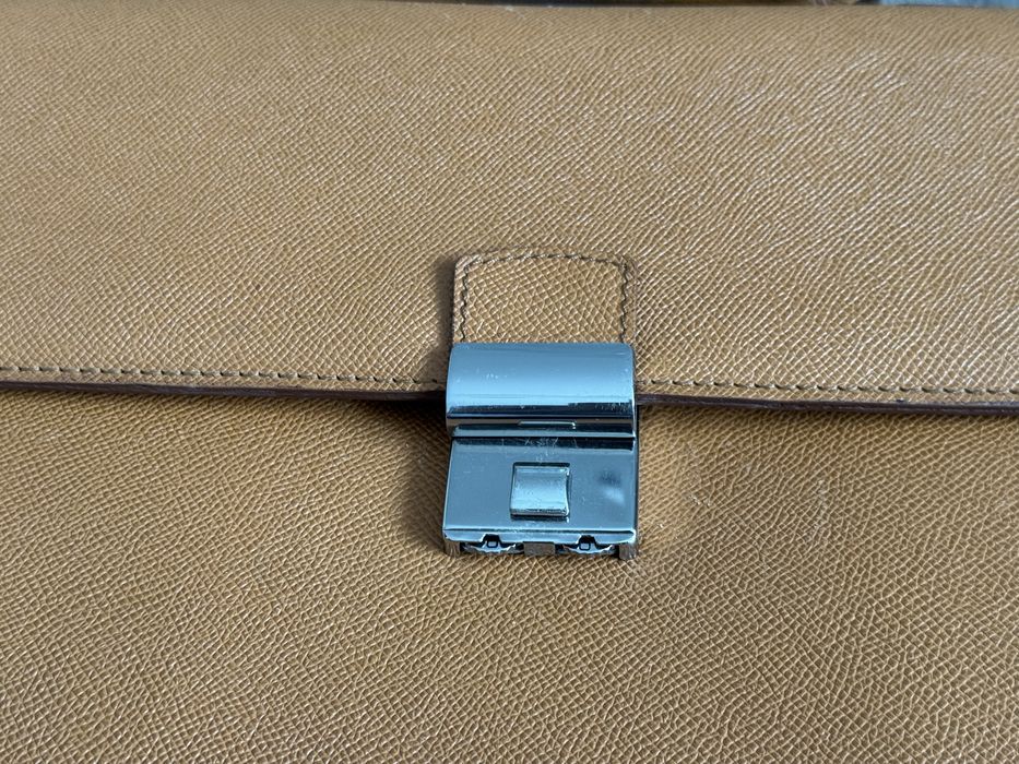 Сумка rolex camel genuine leather briefcase