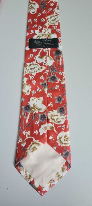 Sun Shine Krawat w kwiaty hand made