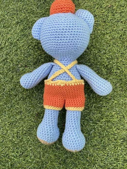Urso amigurumi Personalizavel
