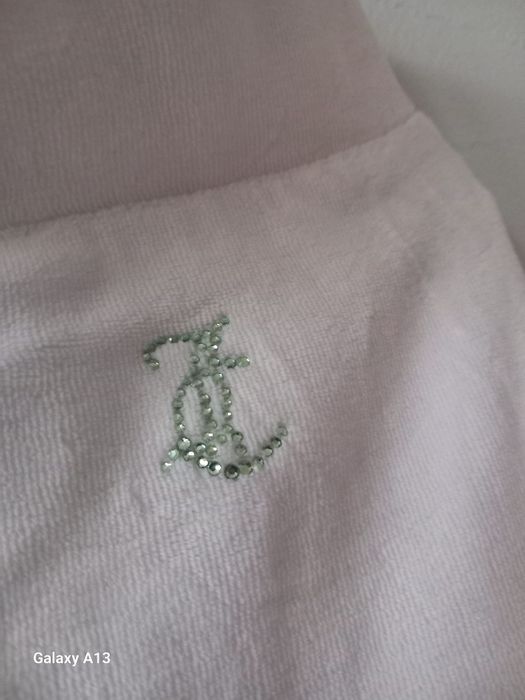 Juicy couture welurowe spodnie damskie M