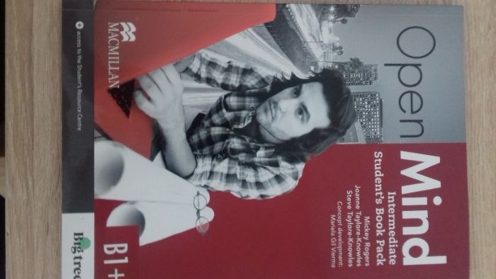 Open Mind B1+ , Intermediate students book pack Angielski