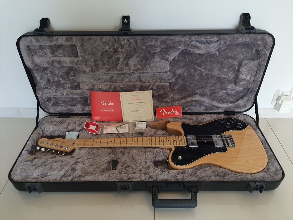 Fender American Professional Telecaster Deluxe ShawBucker  Jesion USA 2018 stan kolekcjonerski gitara elektryczna