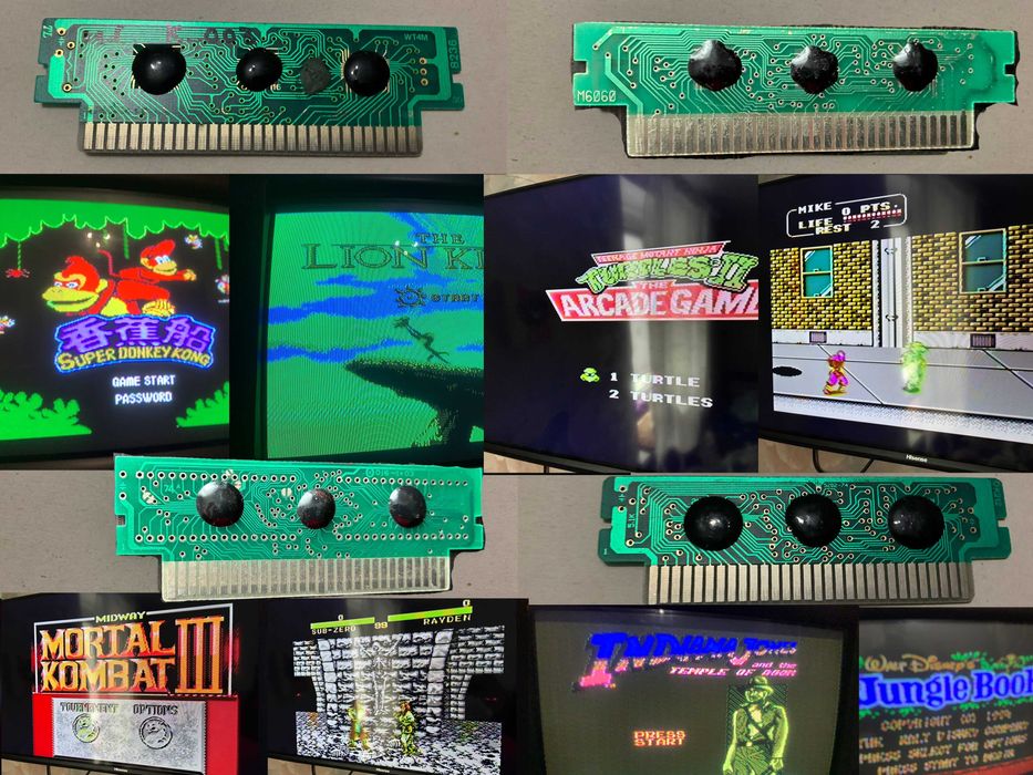 платки на денді 32 шт (8 бит,dendy,сюбор,денди,8 біт)