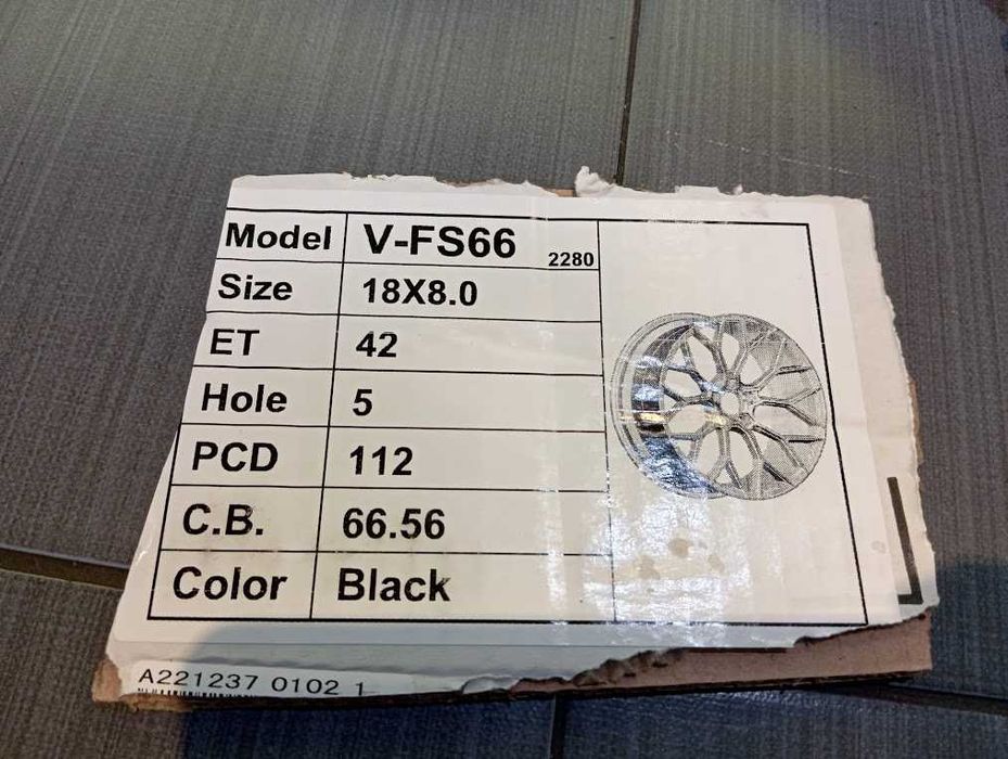 VEEMAN 18 5x112 fs66