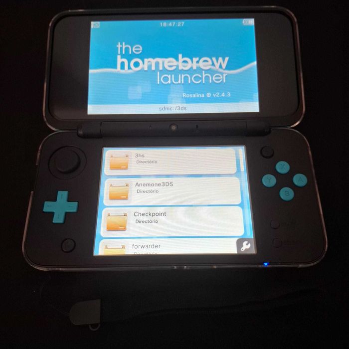 New 2DS XL recondicionada, com muitos extras