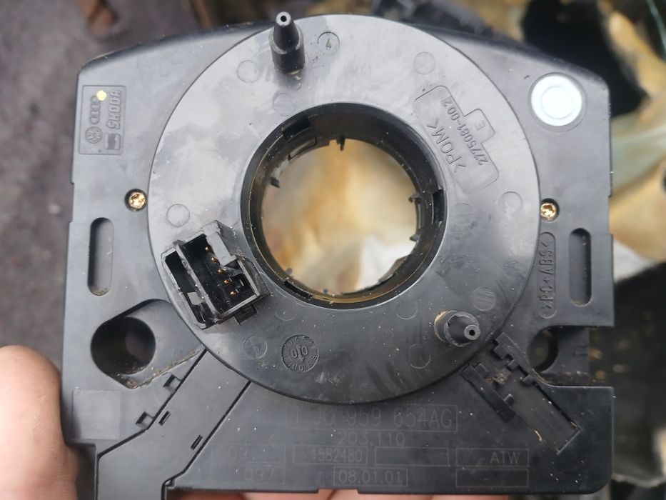 Руль Ауди А6 С5  2000г (до рест)Шлейф