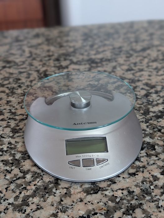 Balança digital com bateria