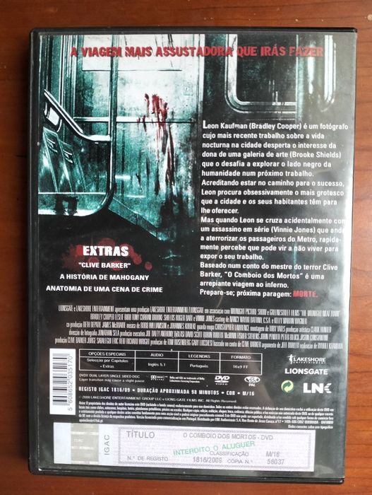 DVD O Comboio dos Mortos