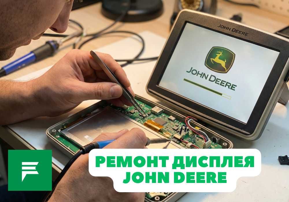 Дисплей John Deere 2630, заміна сенсора – ремонт тачскріна